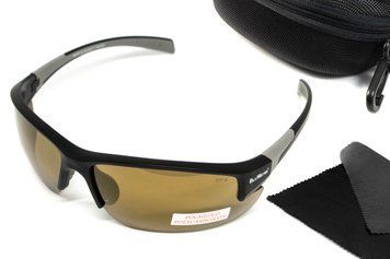 Окуляри поляризаційні захисні BluWater Samson-3 Z87.1 Polarized (brown), коричневі UAB-BW-SAM3Z-BRN2 фото